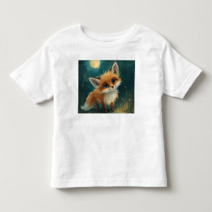Raposa ao Luar, Camiseta Floresta Noturna