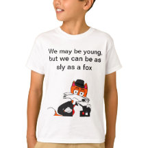 Raposa Fugitiva - Camiseta Infantil