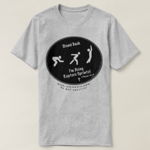 Rapture Sprintz! (Cinza) por Troy Goss T-Shirt