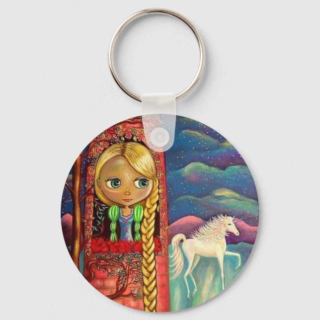 Rapunzel e o Chaveiro do Unicórnio (Frente)