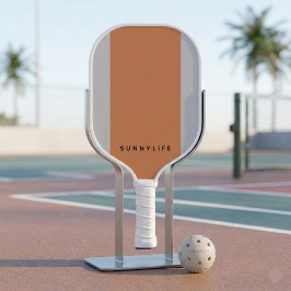 Raque de Pickleball com Listras de Pêssego Moderna