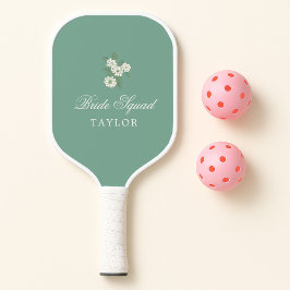 Raque de Pickleball de Casamento Personalizada par