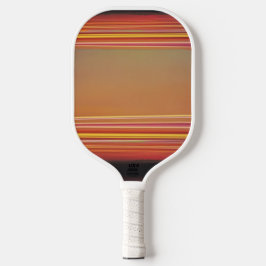 Raque de Pickleball Estético Linhas Pôr do Sol Ret