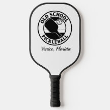 Raque de Pickleball Souvenir Old School