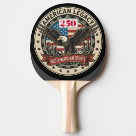 Raquete De Ping Pong 250º Aniversário dos EUA