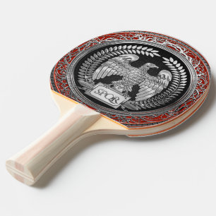 Raquete De Ping Pong [400] Águia Imperial Romana Silver