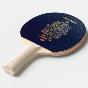 Raquete De Ping Pong [400] Cobrir canadense do passaporte
