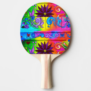 Raquete De Ping Pong 70 anos, pântano psíquico de pingue-pongue