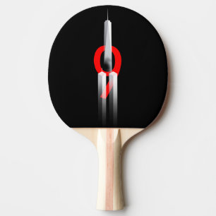 Raquete De Ping Pong 9 11 Nunca Esquecer Lembrar 9.11.2001 Memorial