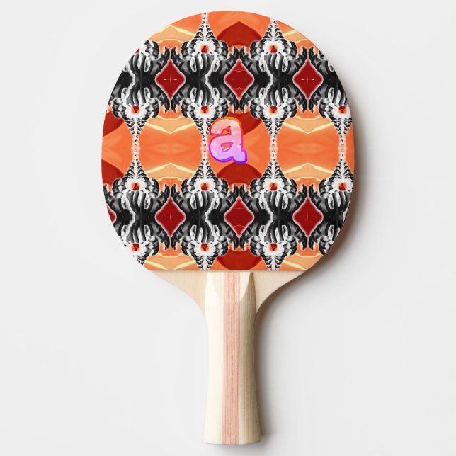 Raquete De Ping Pong "a" Mãos (Frente)