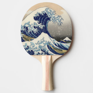 Raquete De Ping Pong A onda do Excelente de Kanagawa Hokusai