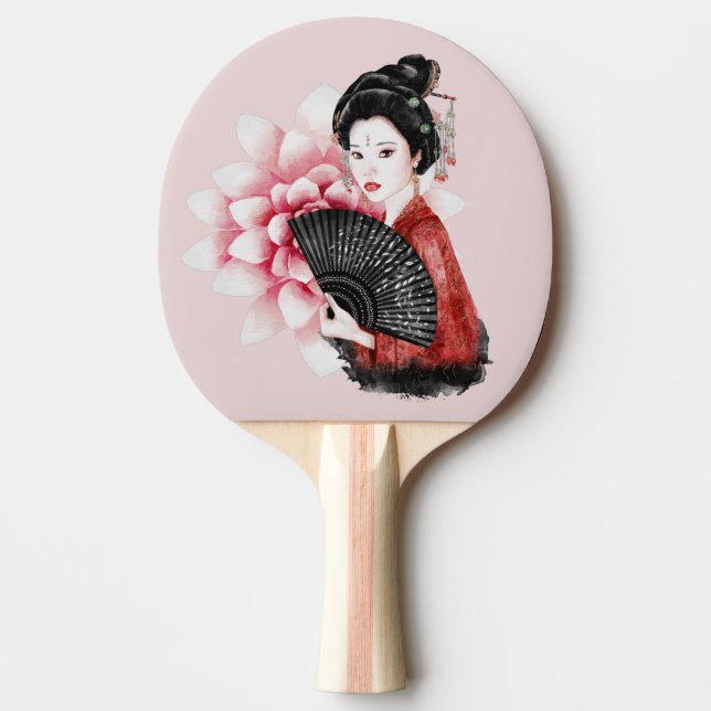 Raquete De Ping Pong A Série Okinawa Design 34  (Frente)