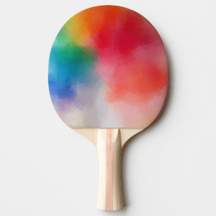 Raquete De Ping Pong Abstrato de arte moderna e elegante Modelo