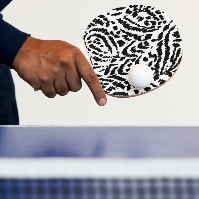 Raquete De Ping Pong Abstrato Jungle (Insitu)