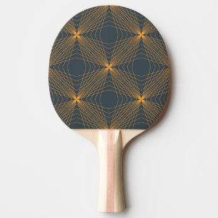 Raquete De Ping Pong Abstrato, linhas legal dinâmicas no conceito de co