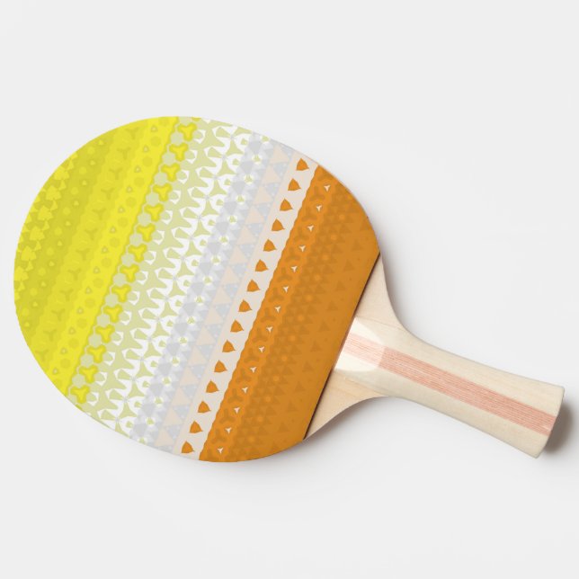 Raquete De Ping Pong Abstrato Maverique Pride Flag (Lateral)