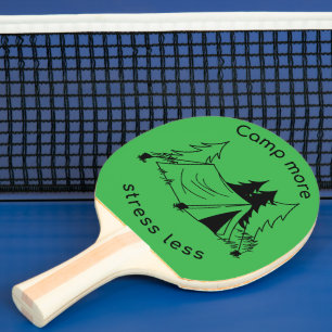 Raquete De Ping Pong Acampamento mais estresse menos