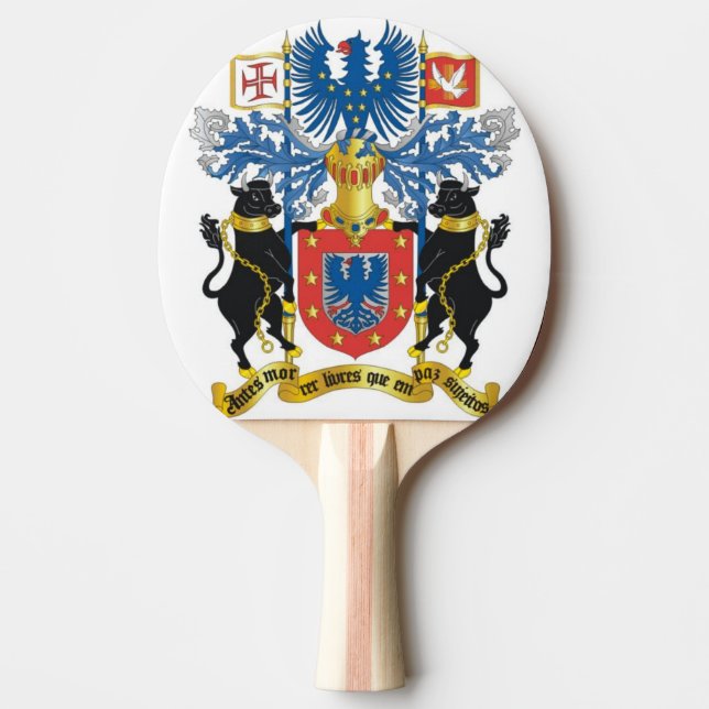 Raquete De Ping Pong Açores Portugal (Frente)