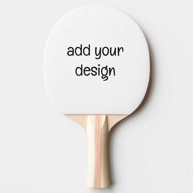 Raquete De Ping Pong adicionar seu design (Frente)