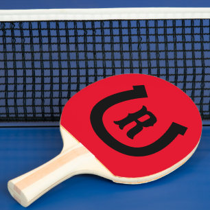 Raquete De Ping Pong Alça de pingue-pongue de ferradura para mesa