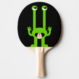 Raquete De Ping Pong Alça do pino do pino da Alienígena da bobo