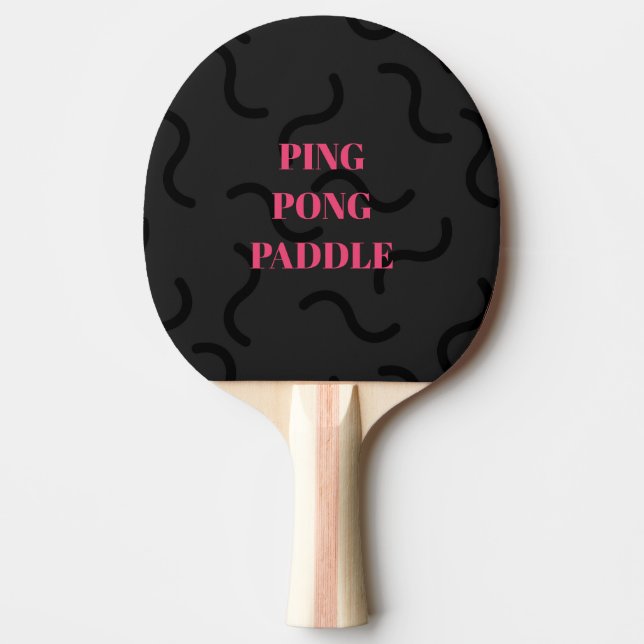 Raquete De Ping Pong Alcance a precisão e o controle com o ping direito (Frente)