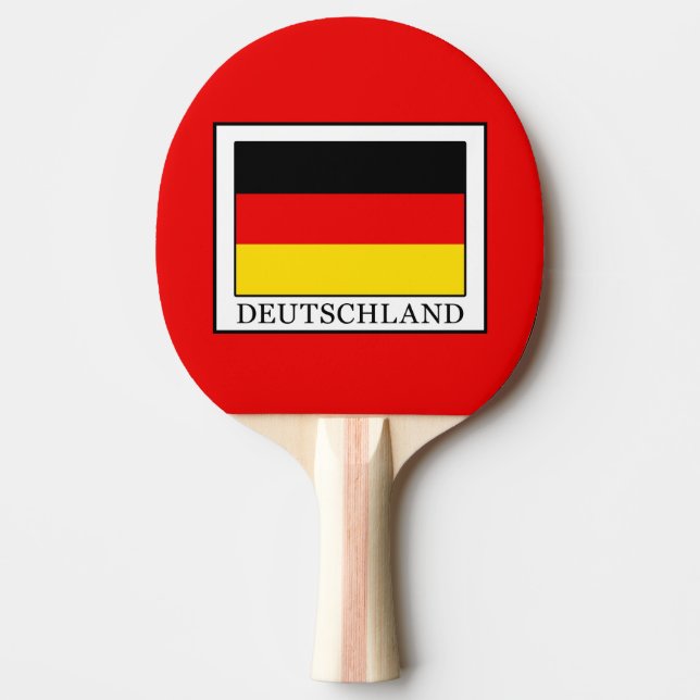 Raquete De Ping Pong Alemanha (Frente)