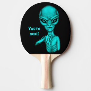 Raquete De Ping Pong Alienígena ruim, você é a próxima!