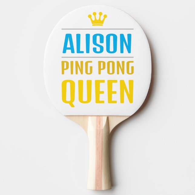Raquete De Ping Pong Alison (Frente)