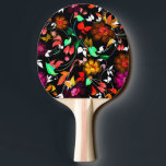 Raquete De Ping Pong Alto volume<br><div class="desc">Textura floral colorida e picante</div>