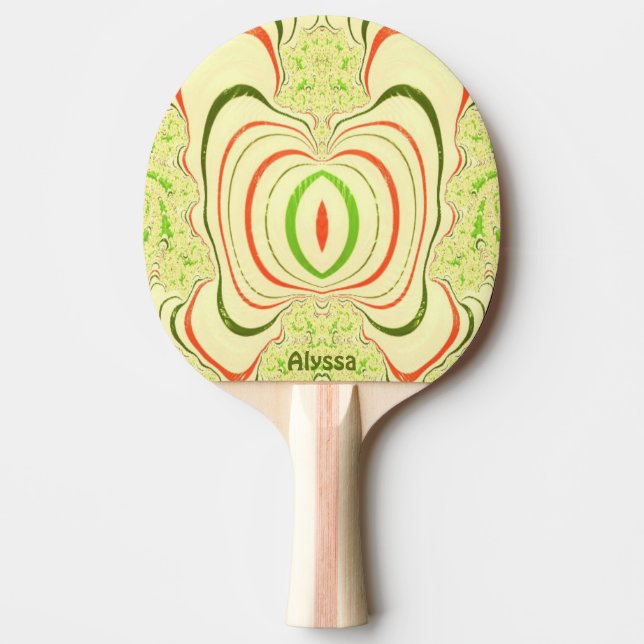 Raquete De Ping Pong ALYSSA ~ CHRISTMAS ~ Original (Frente)