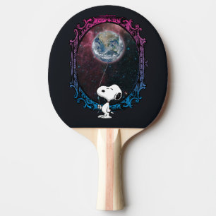 Raquete De Ping Pong Amendoins Balão De Esnoopia