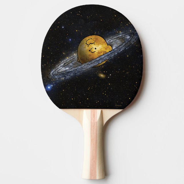 Raquete De Ping Pong Amendoins | Charlie Brown Spaced Out (Frente)
