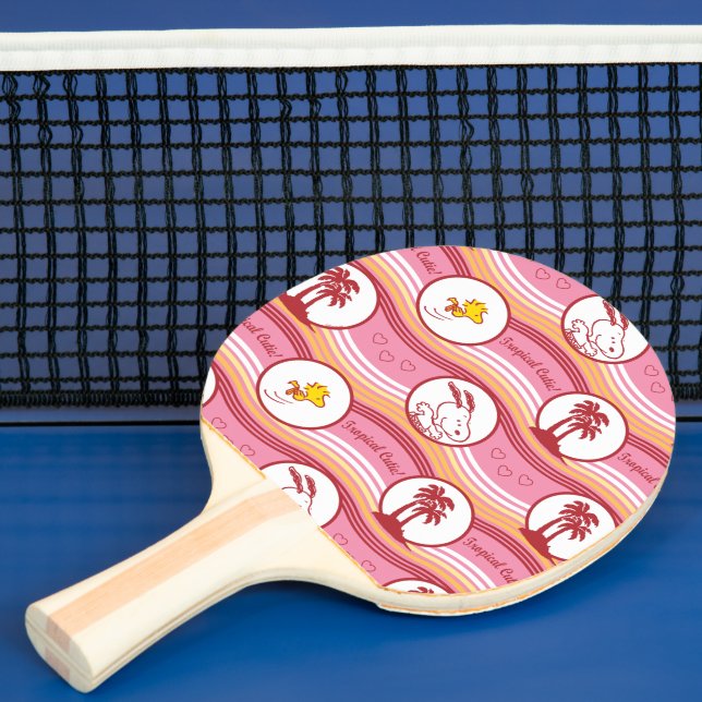 Raquete De Ping Pong Amendoins | Circuito Tropical de Snoopy & Woodstoc (Insitu)