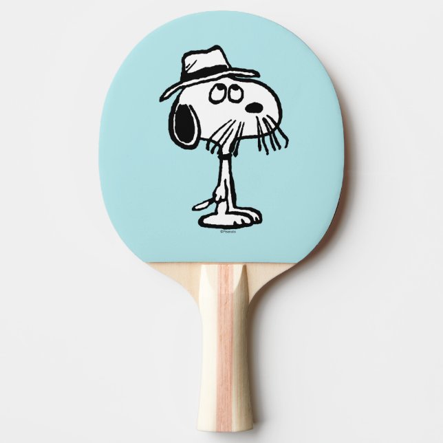 Raquete De Ping Pong Amendoins | Irmão Snoopy Spike (Frente)