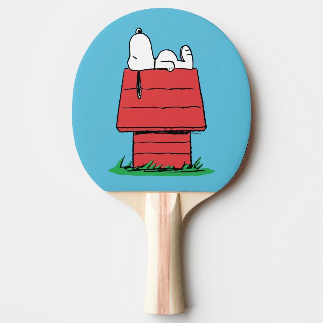 Raquete De Ping Pong Amendoins | Nápoles Snoopy (Frente)