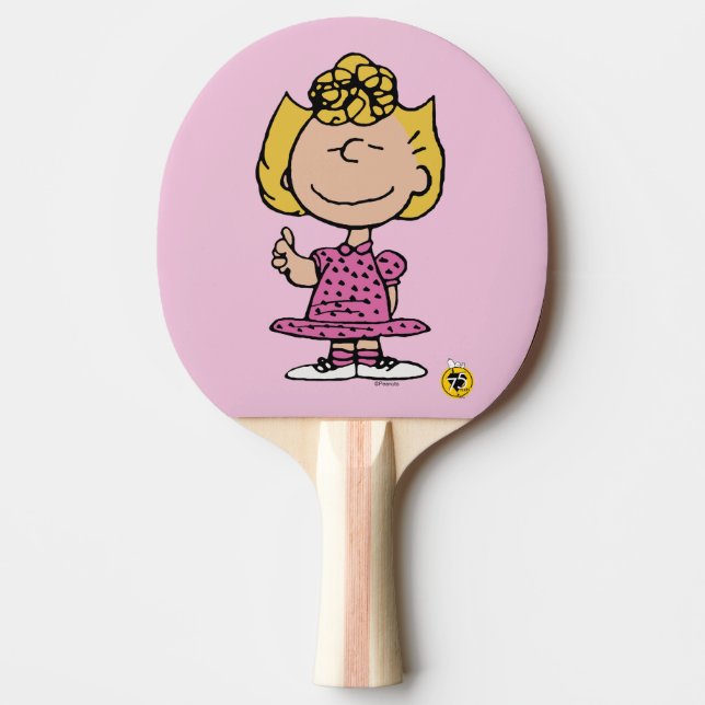 Raquete De Ping Pong Amendoins | Sally Super Smile (Frente)