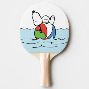 Raquete De Ping Pong Amendoins Snoopy Beach Ball Beach