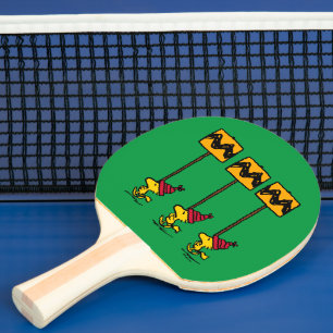 Raquete De Ping Pong Amendoins   Woodstock & Friends Sign March