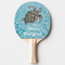 Raquete De Ping Pong Amigos submarinos da Beach House