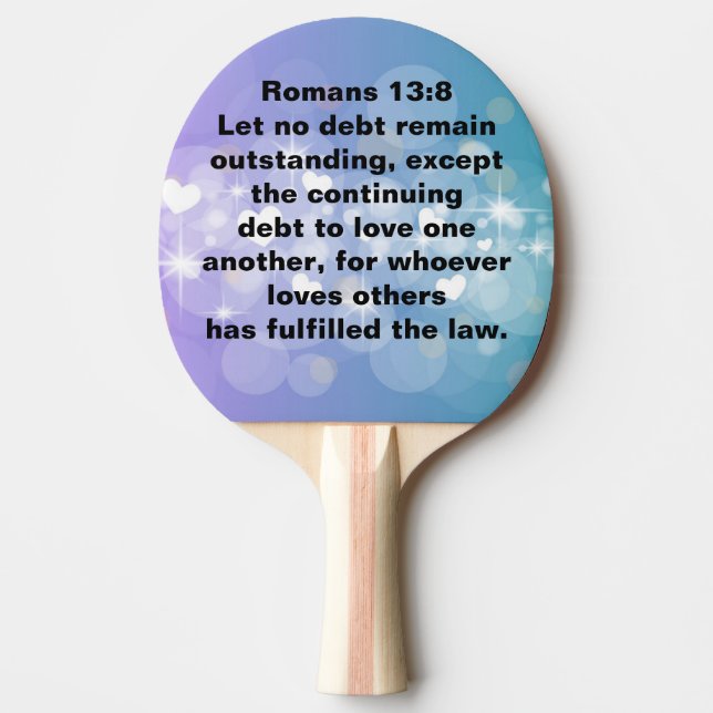 Raquete De Ping Pong Amor (Frente)