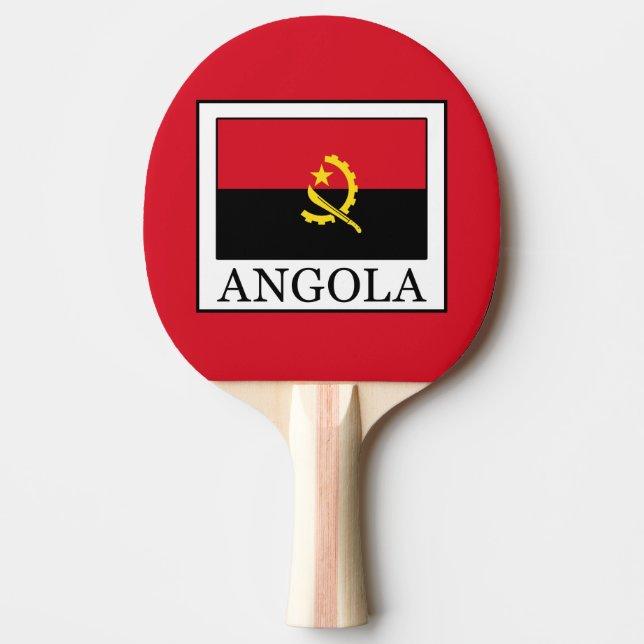 Raquete De Ping Pong Angola (Frente)