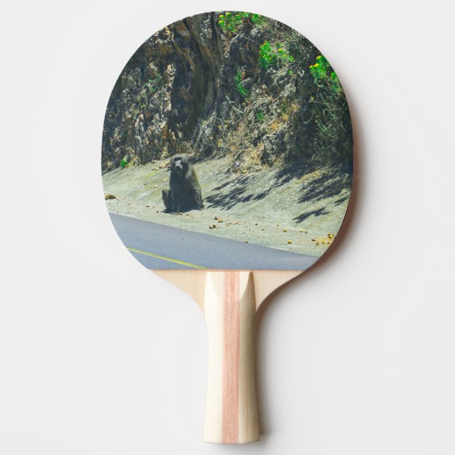 Raquete De Ping Pong Animais Selvagens (Frente)