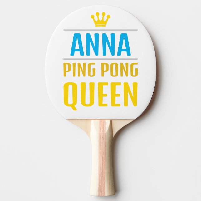 Raquete De Ping Pong Anna (Frente)