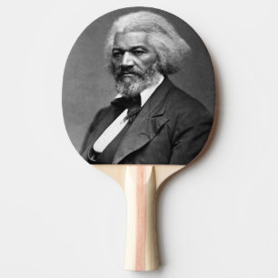 Raquete De Ping Pong Antigo Herói Afro-Americano do rick 3d3 Bailey Dou