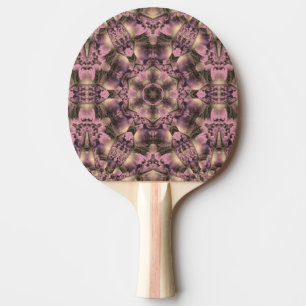 Raquete De Ping Pong Antiguidade Rosa Vitoriana