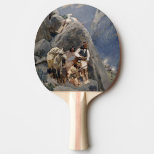 Raquete De Ping Pong Apache Warriors: Escorregada pela Cavalaria Americ