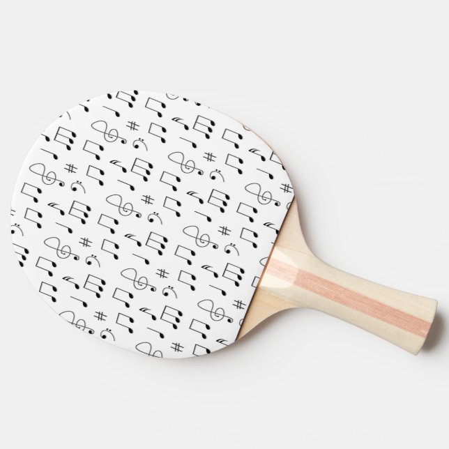 Raquete De Ping Pong Apenas Anotado (Lateral)