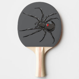 Raquete De Ping Pong Aranha-Aranha-Vaca-Preta