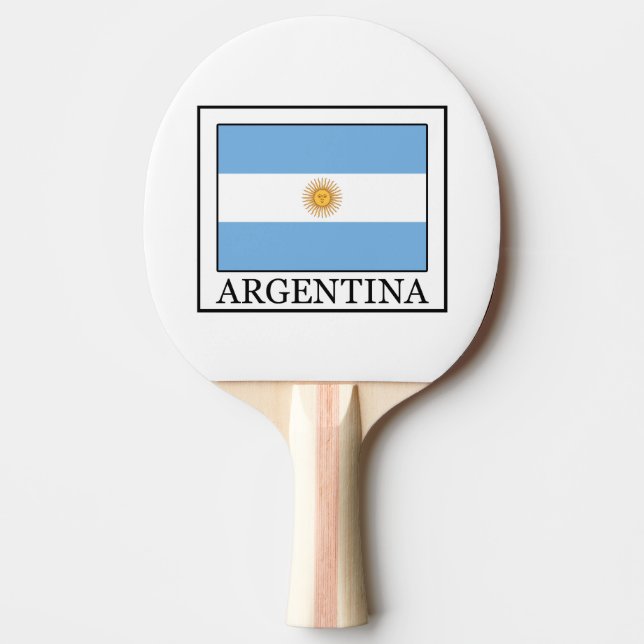 Raquete De Ping Pong Argentina (Frente)